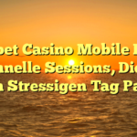 Kinbet Casino Mobile Play: Schnelle Sessions, Die in Einen Stressigen Tag Passen